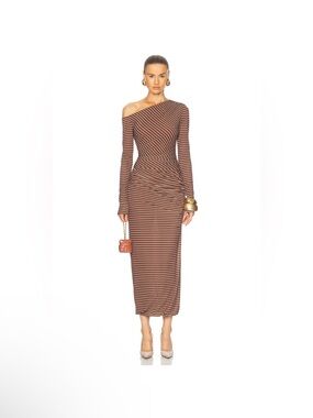 RONNY KOBO Women's small Mesh Maxi Annamaria Dress